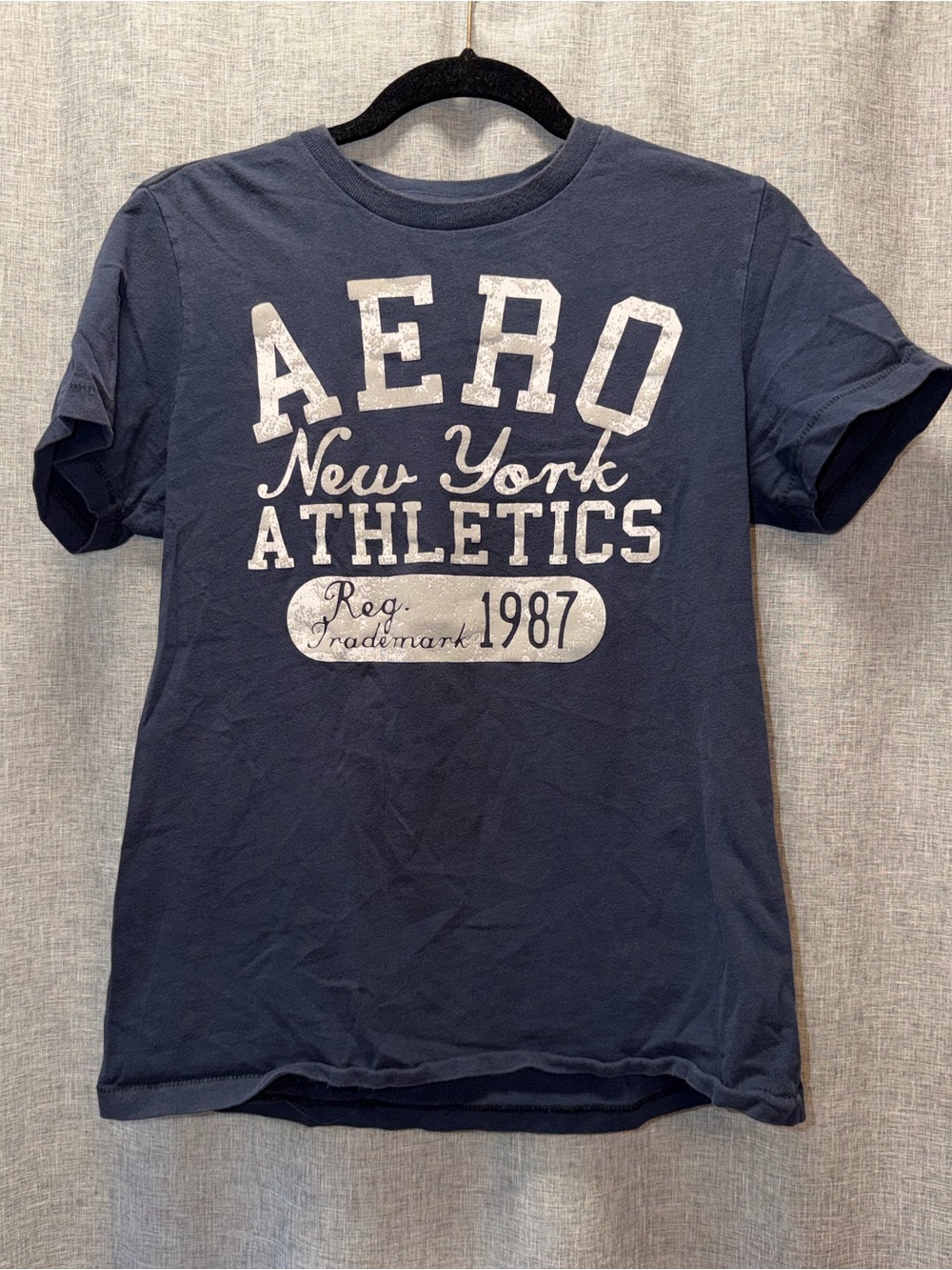 Aeropostale Vintage Men's Navy Graphic T‑Shirt M